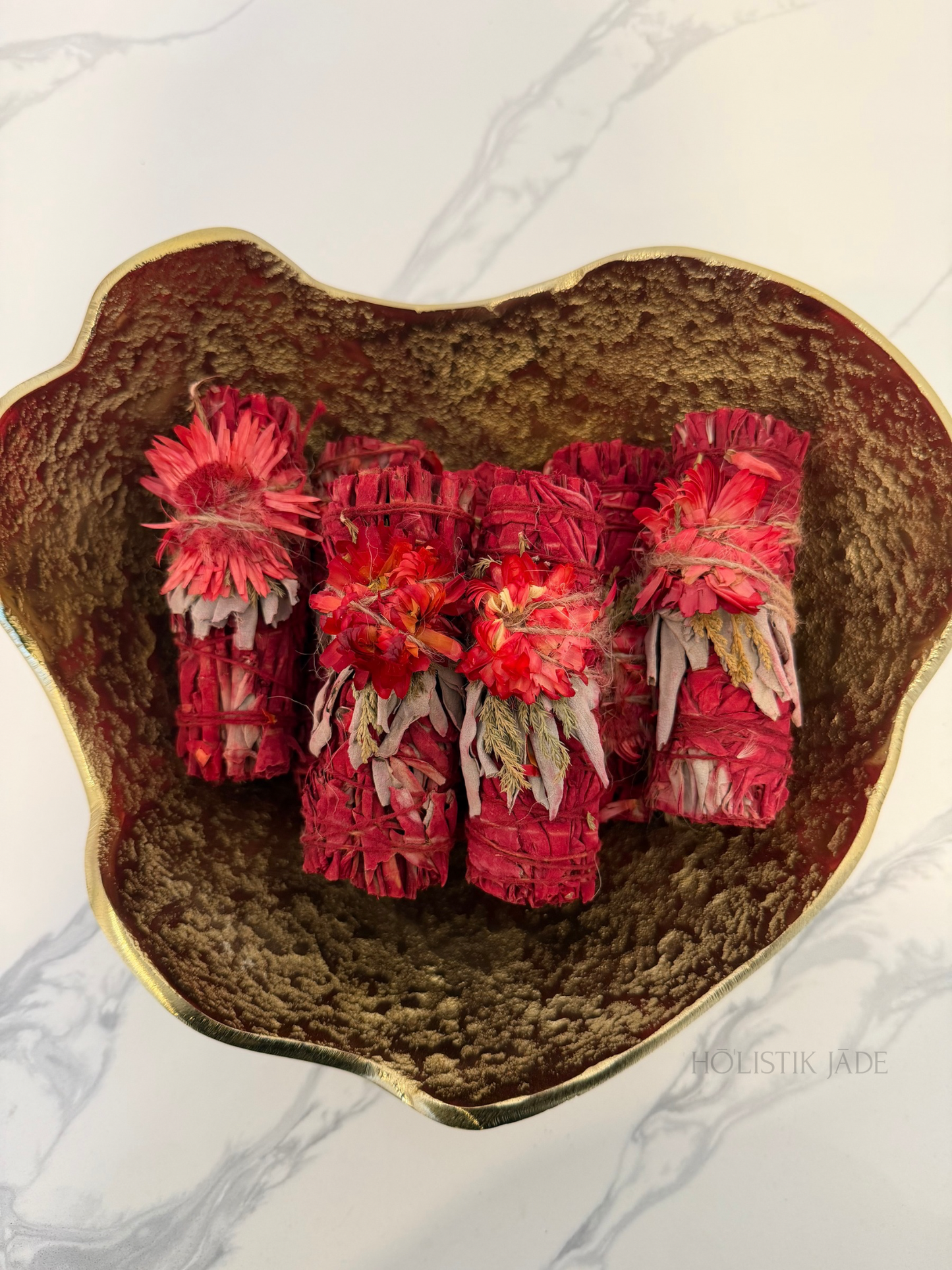 Dragon's Blood Sage Dressed In Flowers