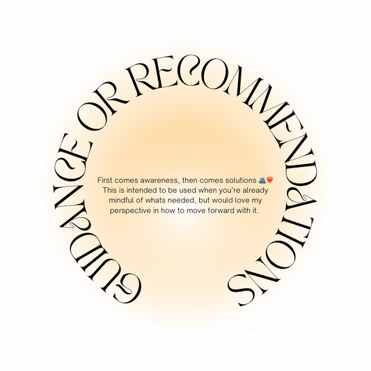 Guidance |Recommendations|